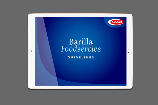 Guidelines framtaget för Barilla foodservice